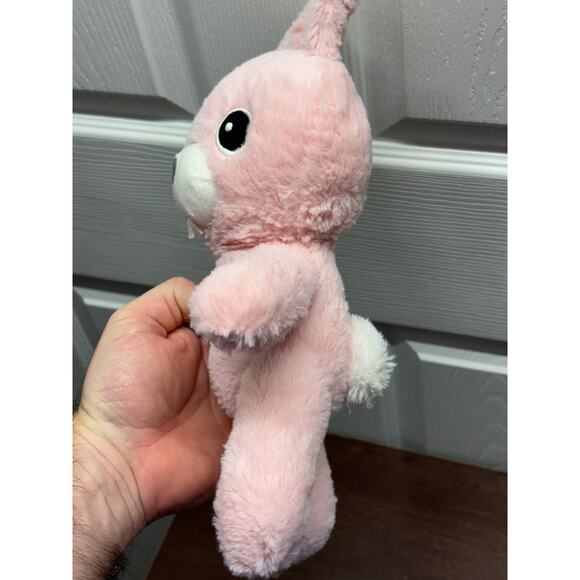Ikea Aftonsparv 11” Rabbit Soft Toy Plush Pink Rare Retired NO ASTRONAUT SUIT - Picture 4 of 7